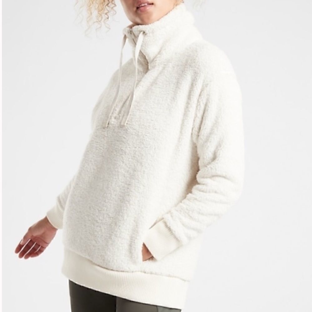 Talus Sherpa Half Zip- Athleta